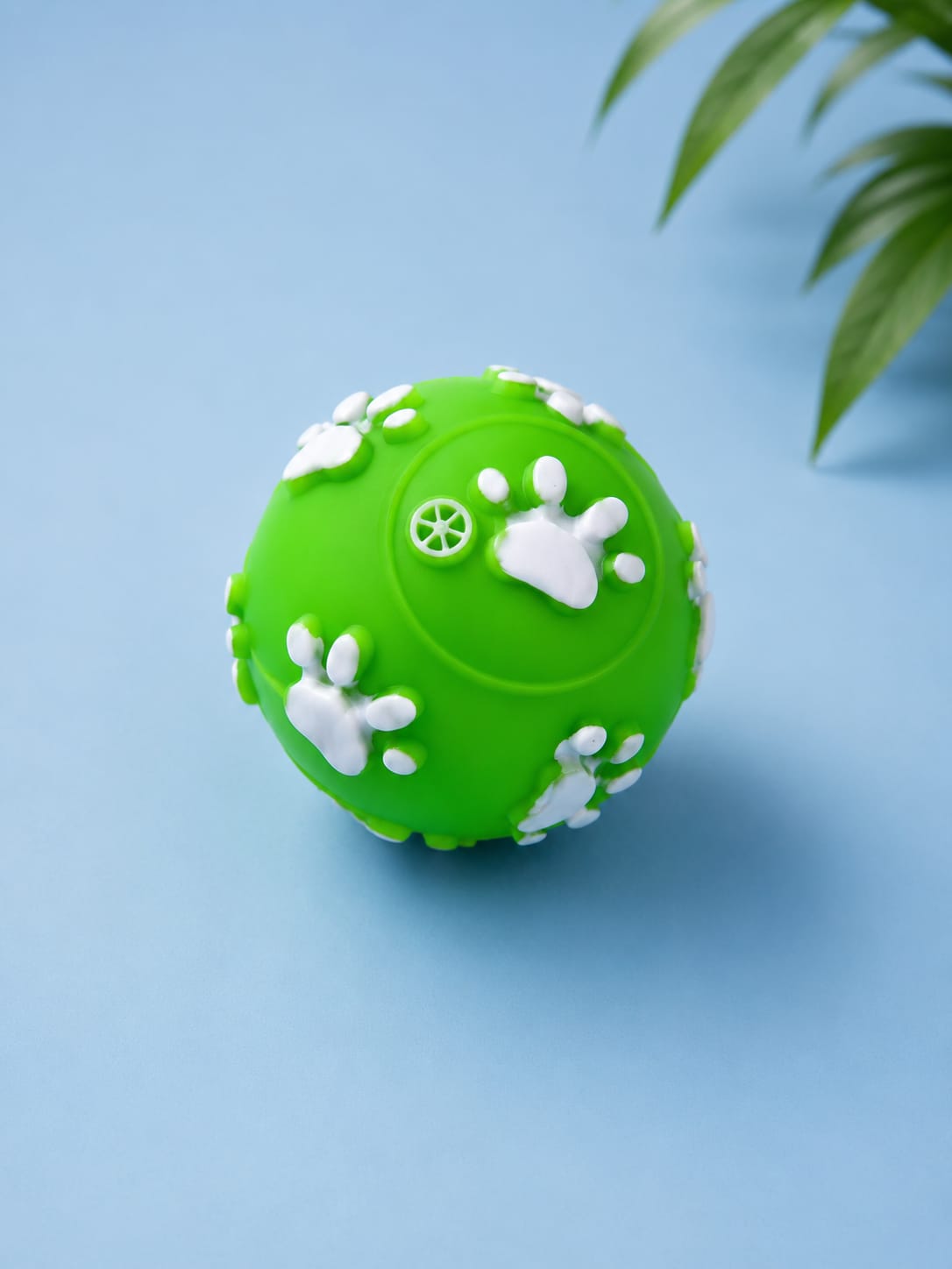 Paw Print Ball Pet Toy - Interactive Dog & Cat Ball