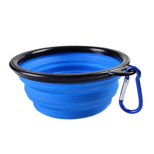 Foldable Portable Pet Food & Water Bowl
