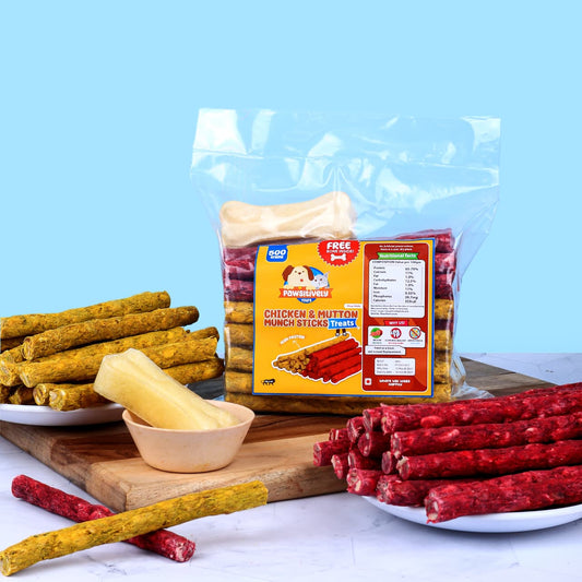 Chicken & Mutton Dental Munch Sticks for Dogs