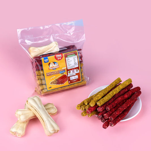 Chicken & Mutton Dental Munch Sticks for Dogs